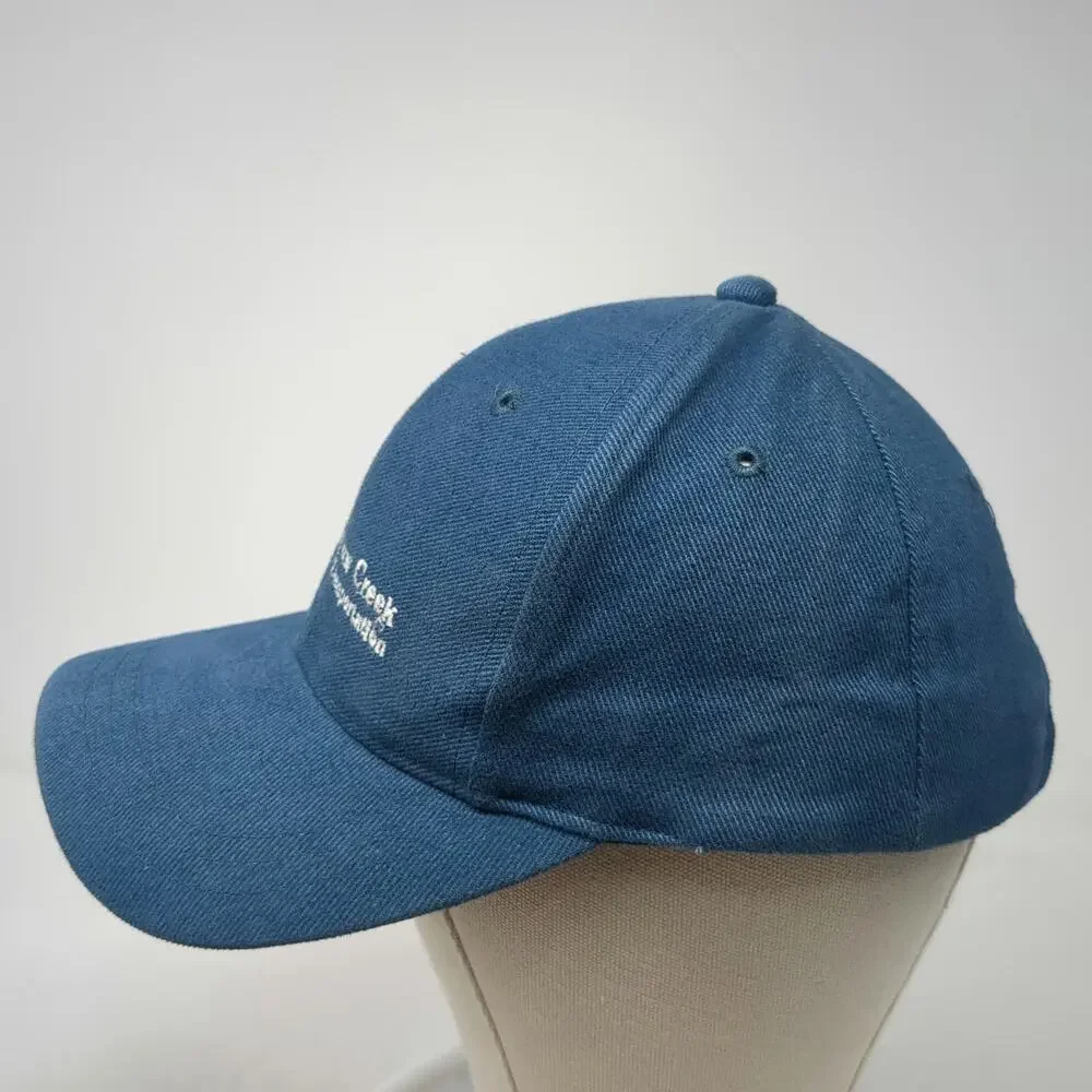 Cameo Baseball Cap Blue One Size Squaw Creek Transportation Slideback Twill Hat